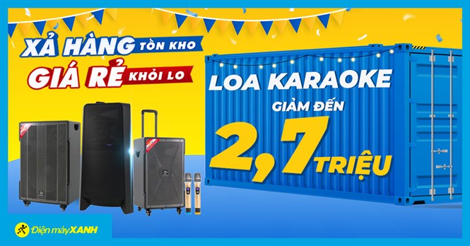 Xả hàng tồn kho - Loa giảm đến 2,7 triệu, giá rẻ khỏi lo, mua ngay hôm nay!
