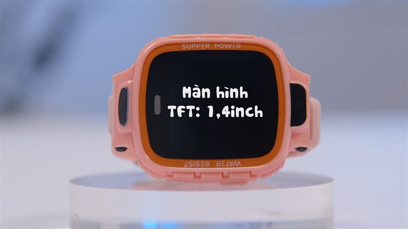 Kidcare 26 được trang bị tấm nền TFT có kích thước 1.44 inch