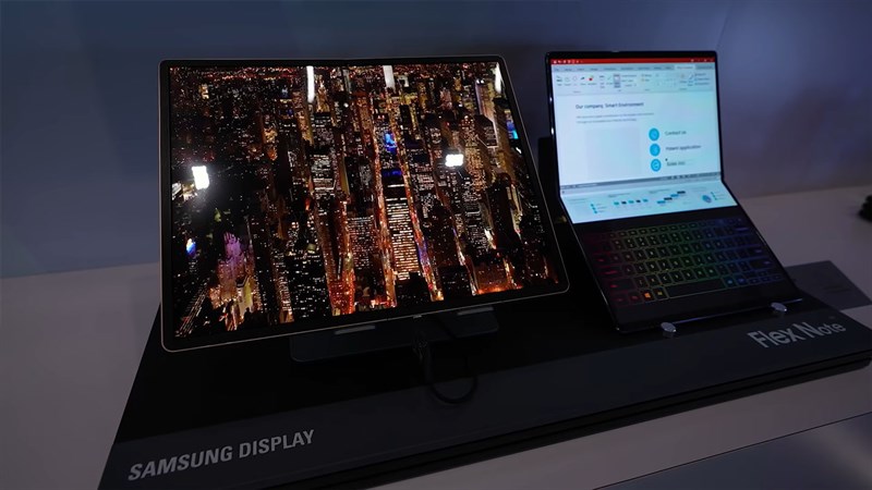 HOT: Samsung tiết lộ hình ảnh của máy tính xách tay gấp lớn Flex Note HOT: Samsung tiết lộ hình ảnh của máy tính xách tay gấp lớn Flex Note