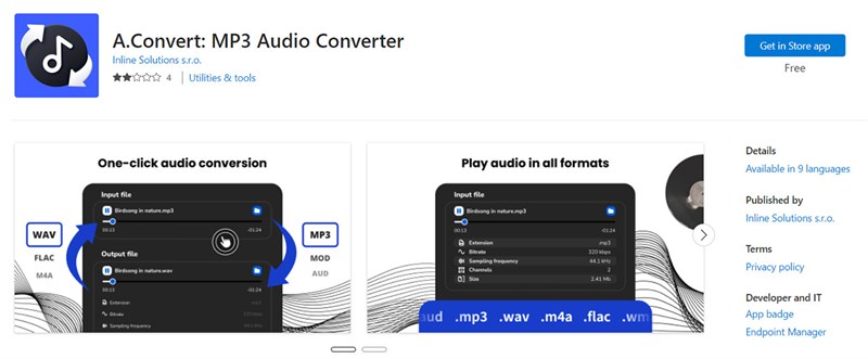 Cách chuyển đổi tệp âm thanh trên Windows 11 Cách chuyển đổi tệp âm thanh trên Windows 11