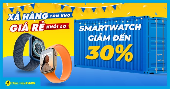 Xả hàng tồn kho, khỏi lo về giá - Smartwatch đồng giảm hơn 30%, mua đi chờ chi!