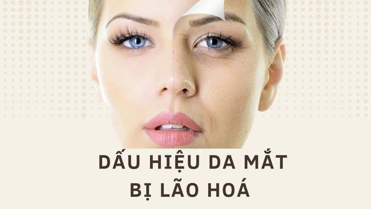 Dấu hiệu lão hoá và 8 cách chăm sóc vùng da mắt