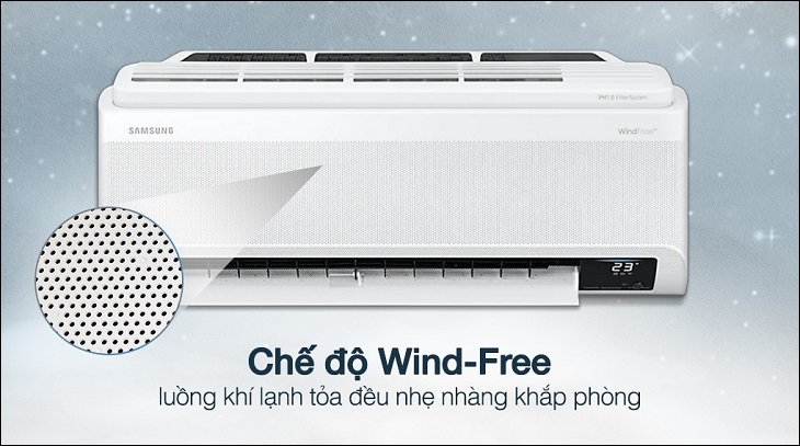 So sánh dòng máy lạnh WindFree™ thông minh và WindFree™ sang trọng của Samsung > Vận hành êm ái