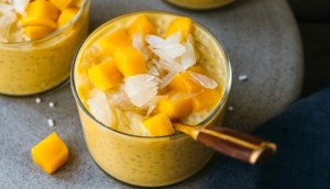 Cách làm chè xoài Hồng Kông (mango sago) thơm ngon cực mát lạnh