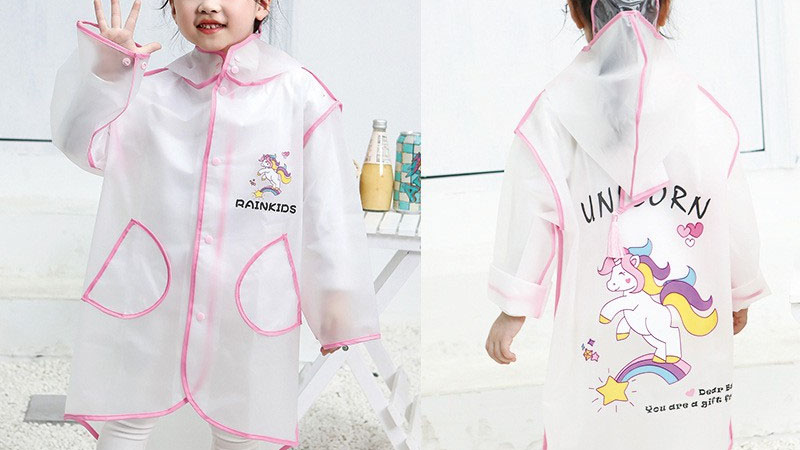 Áo mưa trong suốt Unicorn