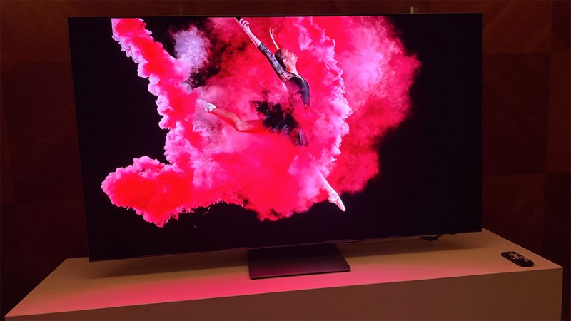 Màu sắc màn hình trên Samsung TV QD-OLED