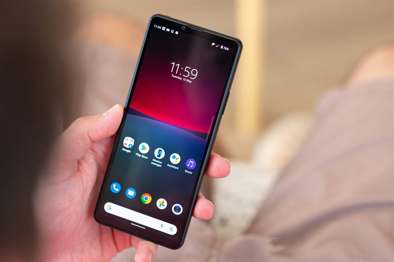 Sony Xperia 10 IV sở hữu màn hình vô khuyết kích thước 6 inch với tỷ lệ 21:9 quen thuộc