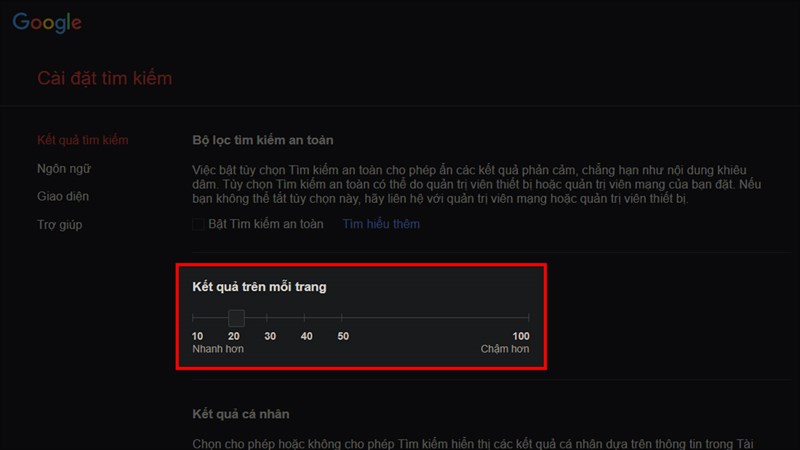 Cách tăng kết quả tìm kiếm trên Google
