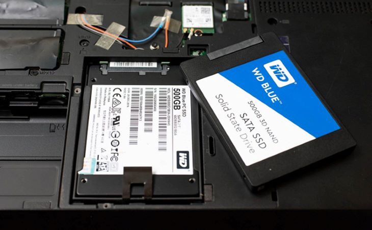 Nâng cấp ổ cứng SSD cho máy