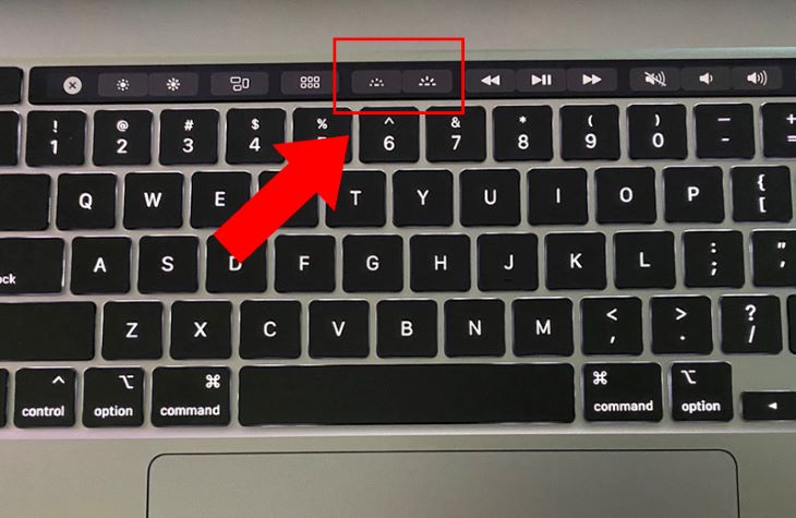 Sử dụng Touch Bar