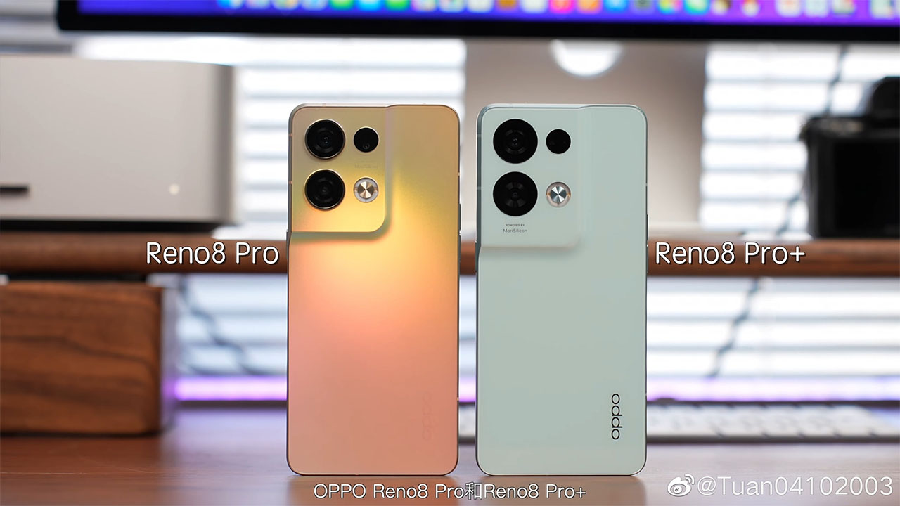 Thiết kế tổng thể của OPPO Reno8 Pro và OPPO Reno8 Pro Plus