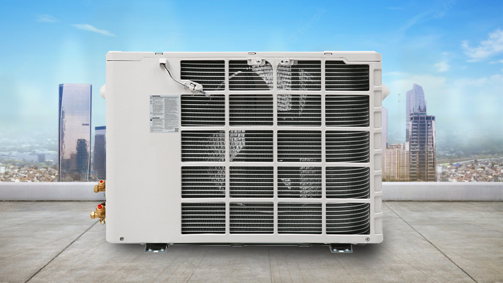 Đánh giá dòng máy lạnh Samsung WindFree™ TYGC sang trọng > Dàn nóng