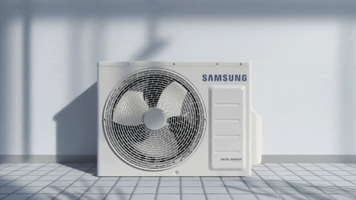 Đánh giá dòng máy lạnh Samsung WindFree™ TYGC sang trọng > Động cơ Digital Inverter Boost tiết kiệm điện