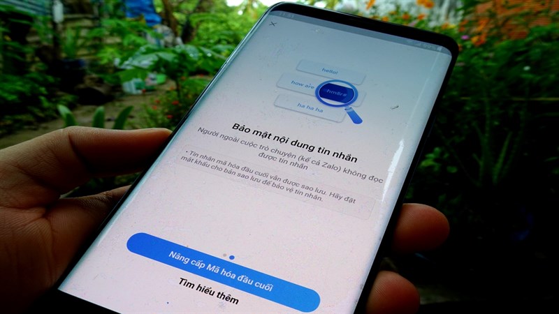 Zalo áp dụng mã hóa đầu cuối, người lạ không thể xem được tin nhắn