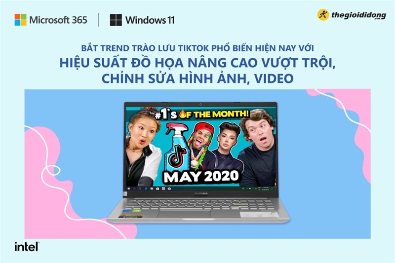 Bắt trend trào lưu TikTok với hiệu suất đồ họa nâng cao Bắt trend trào lưu TikTok với hiệu suất đồ họa nâng cao