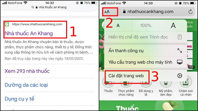 Sử dụng Safari Sử dụng Safari