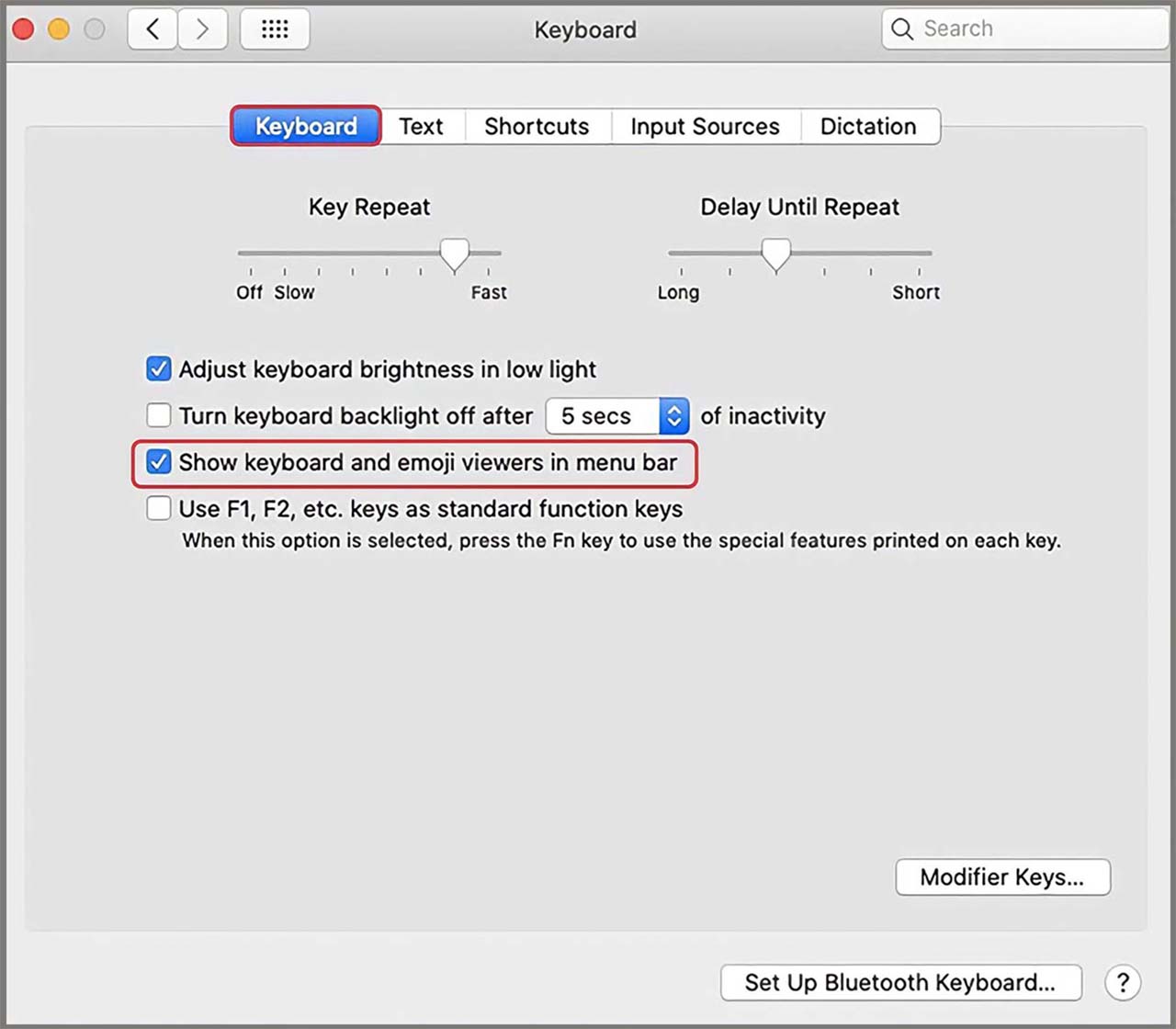 Cách sử dụng Emoji trên MacBook