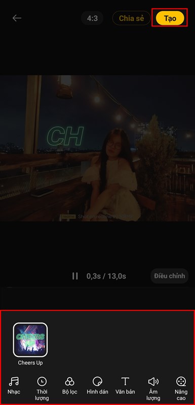 Cách ghép ảnh thành video trên điện thoại Realme