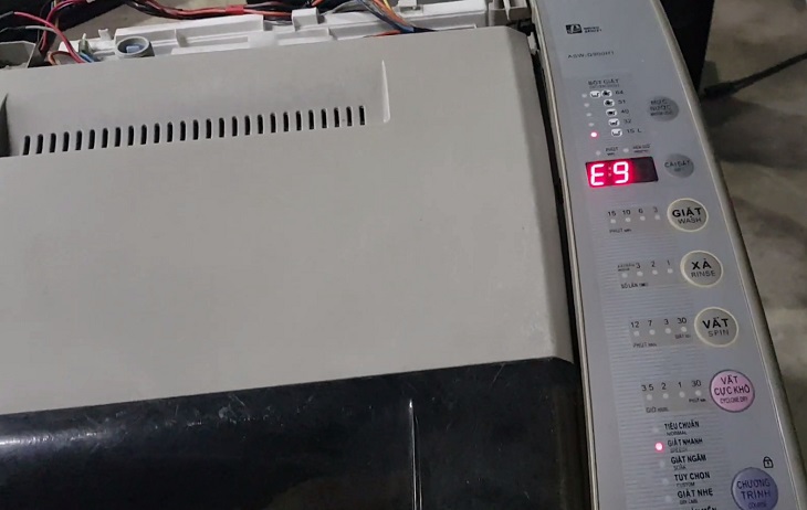 What is error E9-40 Aqua washing machine? Simple and quick fix