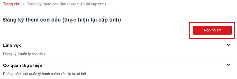 cách đăng ký mẫu con dấu qua dịch vụ công trực tuyến