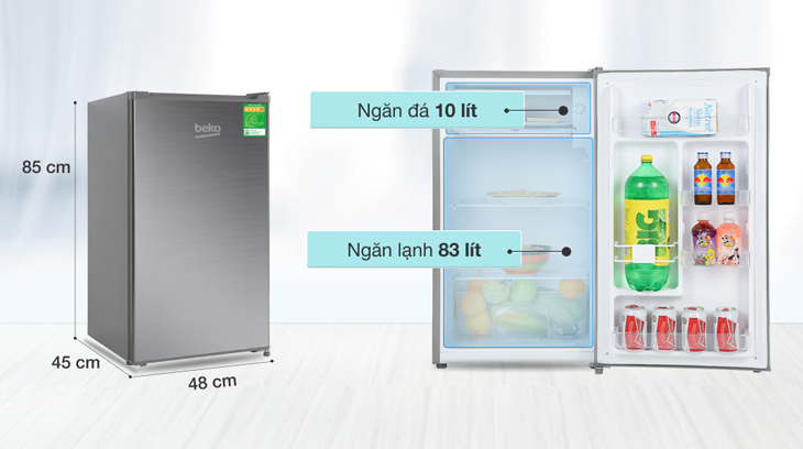 Top 4 tủ lạnh mini giá rẻ có ngăn đá│Bán tại Điện Máy Giá Rẻ
