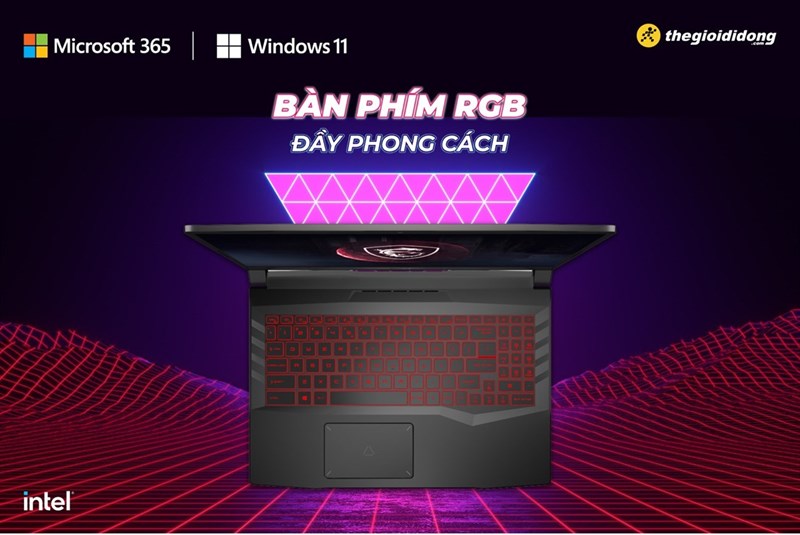 MSI Gaming Pulse GL66 Bàn phím MSI Gaming Pulse GL66 Bàn phím