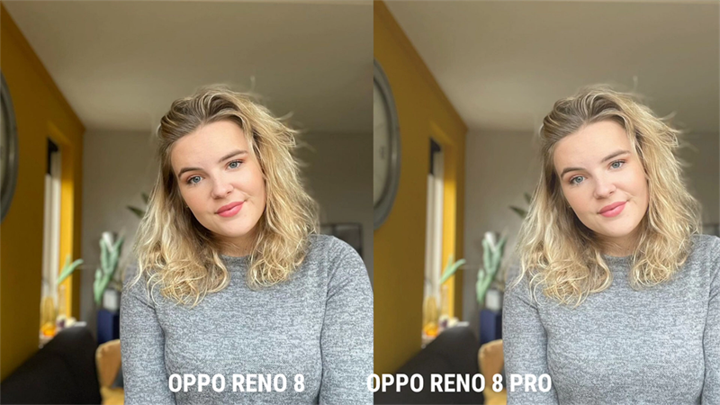 Ảnh selfie từ Reno8 và Reno8 Pro Ảnh selfie từ Reno8 và Reno8 Pro