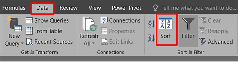 Cách sắp xếp dữ liệu theo màu trong Excel