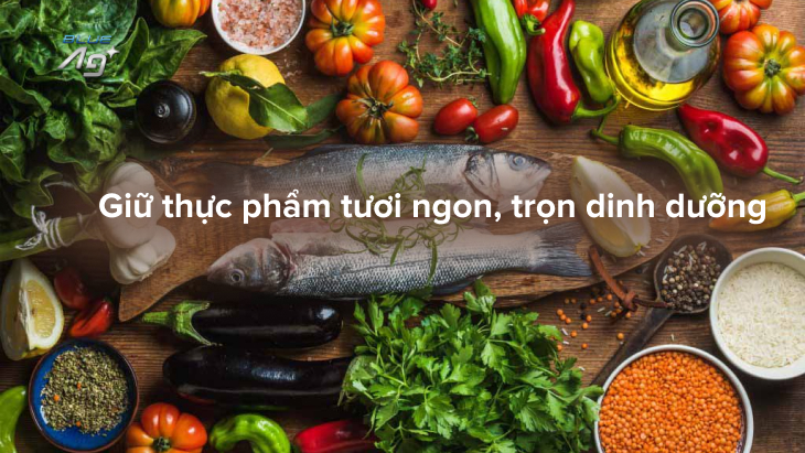 Giữ thực phẩm tươi ngon, trọn dinh dưỡng