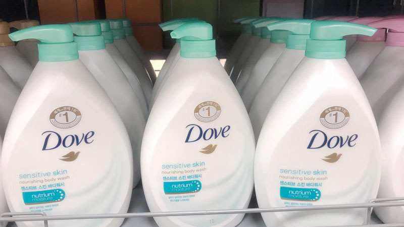 Sữa tắm Dove Sensitive Skin Nourishing