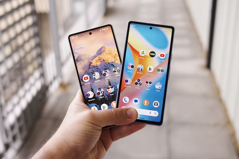 Màn hình của Pixel 7a đã có tần số quét 90 Hz, một nâng cấp lớn so với thế hệ tiền nhiệm. Nguồn: CNET.