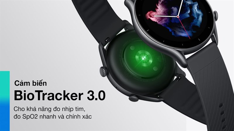 Amazfit GTR 3 sẽ giúp bạn theo dõi nhiều thông số sức khỏe một cách liên tục Amazfit GTR 3 sẽ giúp bạn theo dõi nhiều thông số sức khỏe một cách liên tục