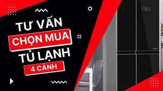 Tủ lạnh 4 cửa là gì? Tủ lạnh 4 cửa, 8 thương hiệu kinh doanh tại Điện máy XANH