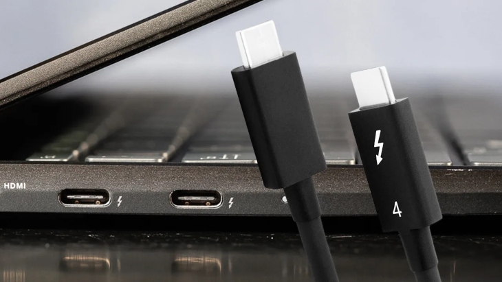 Thunderbolt 4 và HDMI cho phép bạn kết nối tối đa 4 màn hình bên ngoài