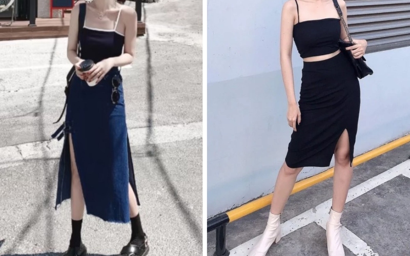 Hướng dẫn 10 cách phối đồ với áo croptop ôm cực xinh cho nữ