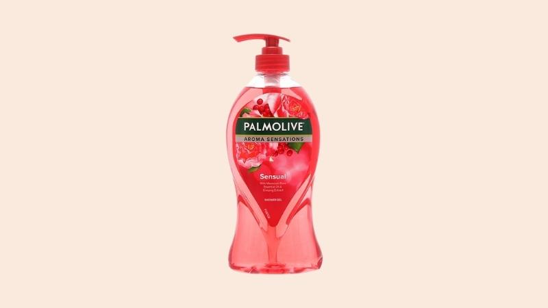 Sữa tắm Palmolive tinh dầu hoa hồng nhân sâm