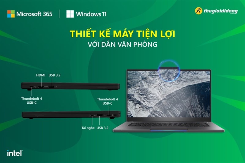 Thiết kế máy tiện lợi với dân văn phòng