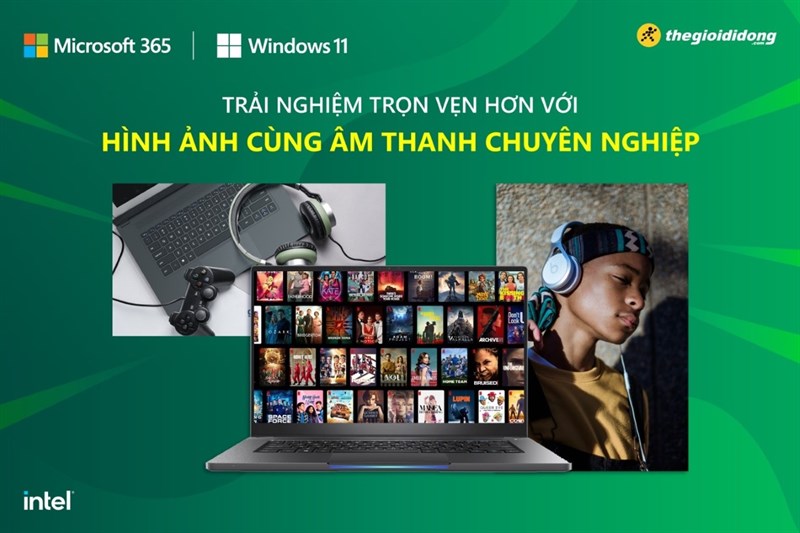 Trải nghiệm trọn vẹn hơn với hình ảnh cùng âm thanh chuyên nghiệp