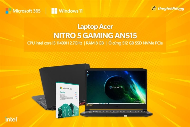 Acer Nitro 5 Gaming AN515 57 5831 i5 11400H (NH.QDGSV.003)