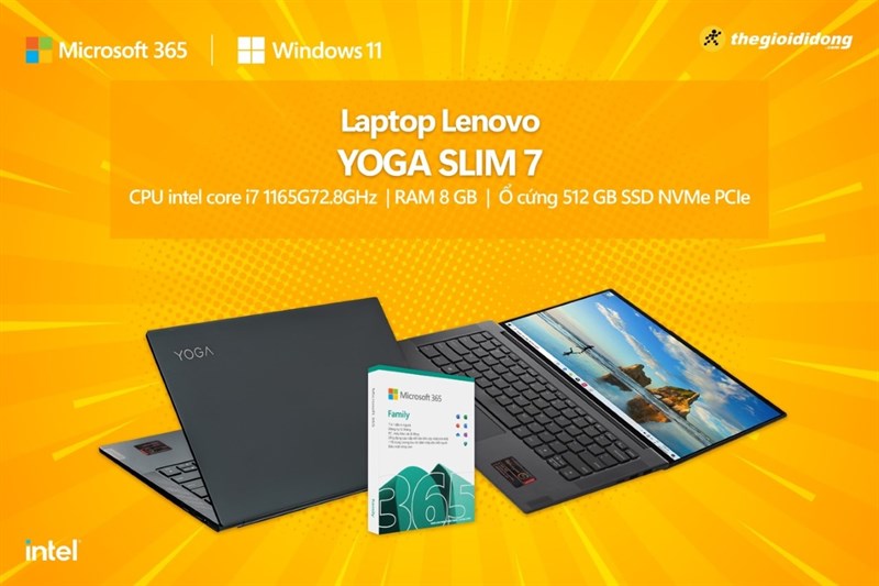 Lenovo Yoga Slim 7 14ITL05 i7 1165G7 (82A300DQVN)