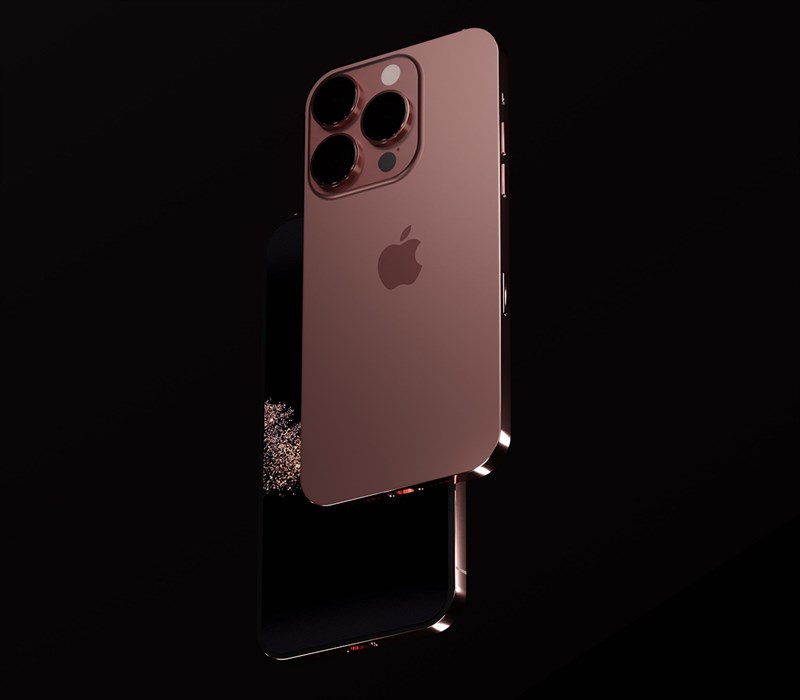 Concept iPhone 14 Pro Max Cherry Gold