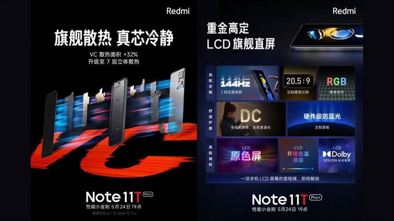 Redmi Note 11T Pro+ 
