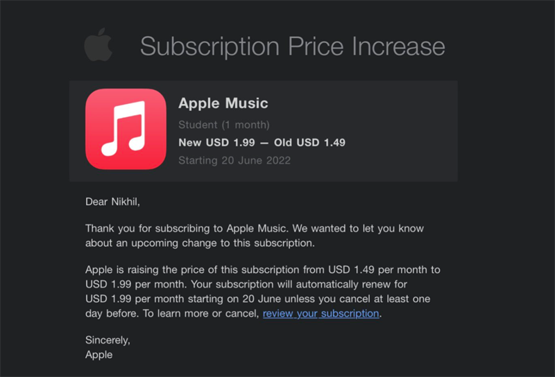 Apple vừa tăng giá gói nghe nhạc Apple Music dành cho học sinh, sinh viên