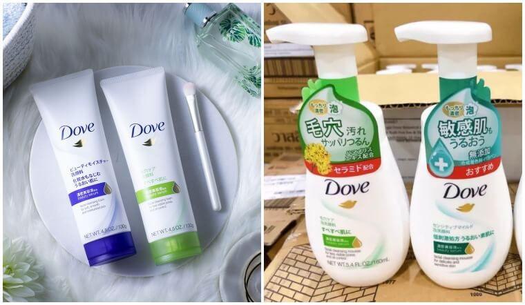 Review sữa rửa mặt Dove có tốt không? Giá bao nhiêu?