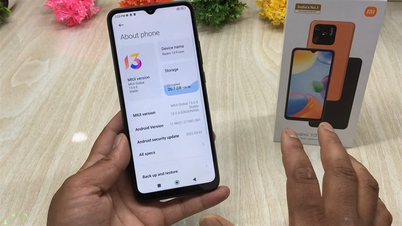 Redmi 10 Power sở hữu thông số cấu hình khá hấp dẫn