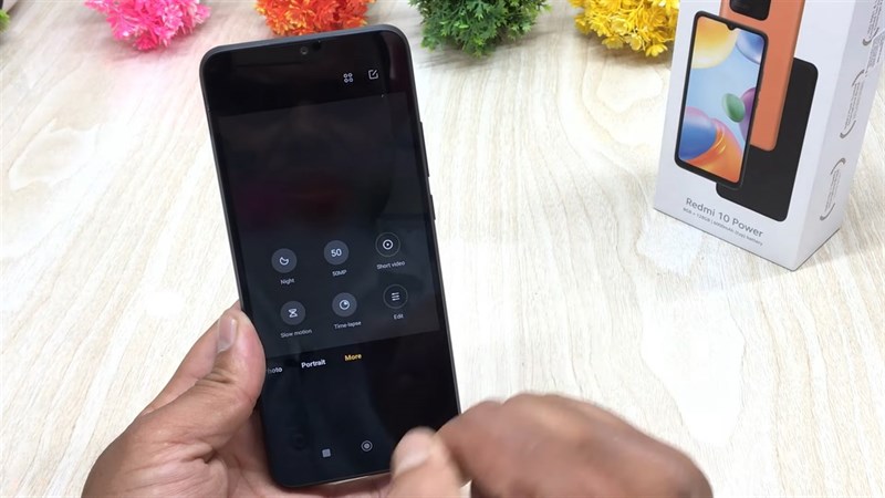 Redmi 10 Power sở hữu cụm camera lên đến 50 MP