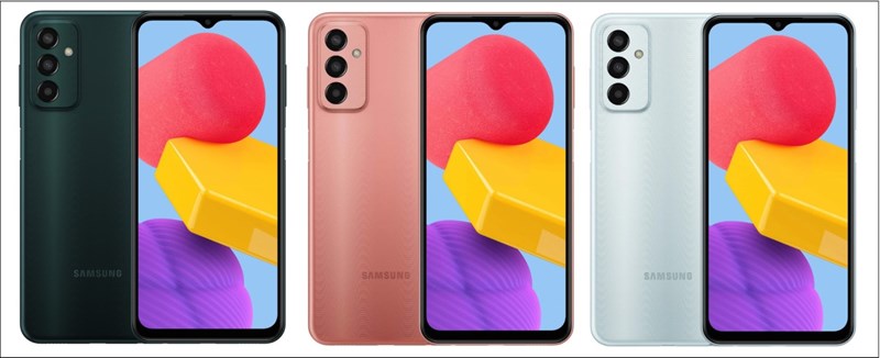 Hình ảnh render Galaxy M13 5G để lộ thiết kế và màu sắc Hình ảnh render Galaxy M13 5G để lộ thiết kế và màu sắc