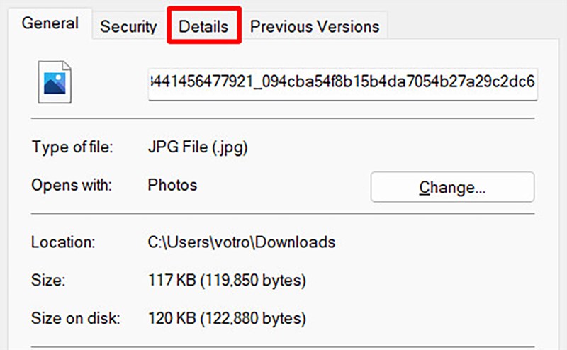 Cách xóa dữ liệu vị trí ra khỏi hình ảnh trên Windows 11