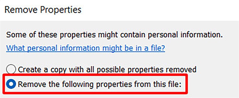 Cách xóa dữ liệu vị trí ra khỏi hình ảnh trên Windows 11