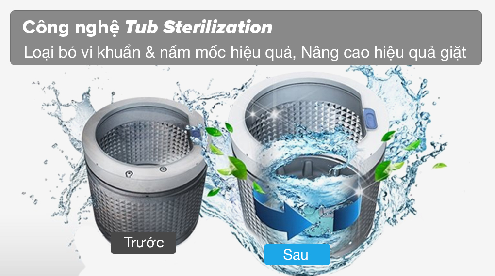 Máy giặt Whirlpool truongptdtntthptdienbiendong.edu.vner 10 kg VWIID1002FG sử dụng Công nghệ Tub Sterilization